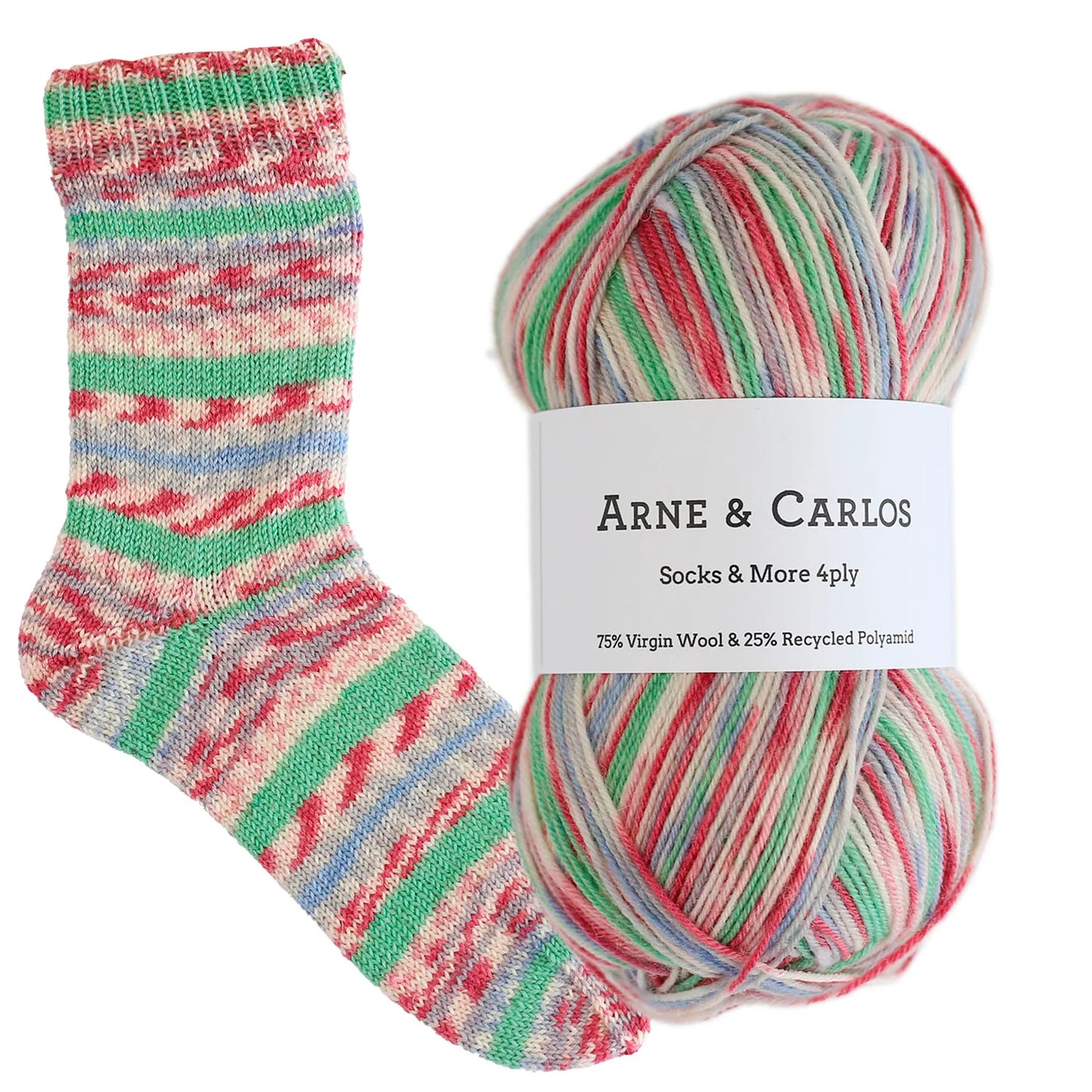 Arne & Carlos Socks & More 4-Ply Sock Yarn | ColourPopCrafts