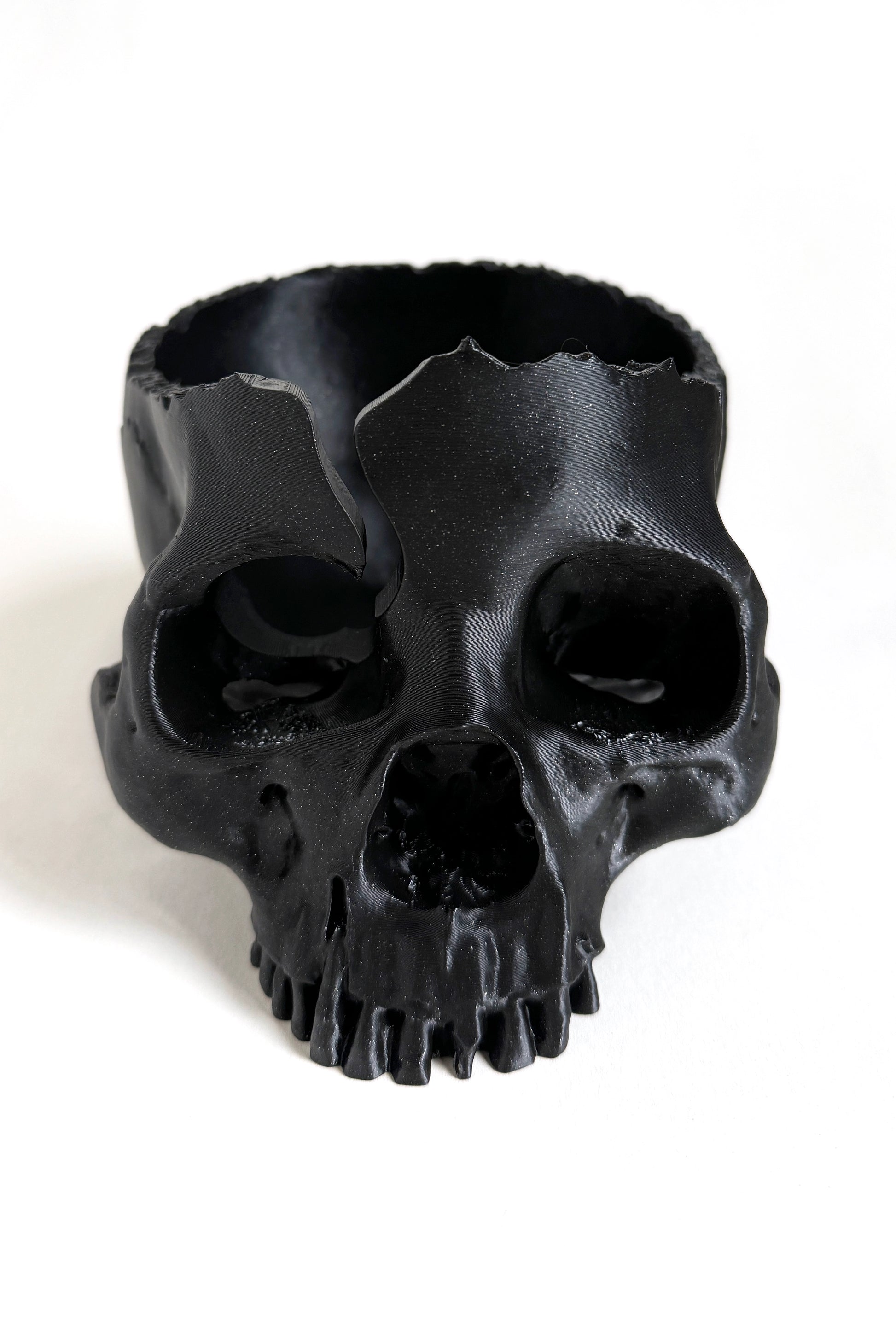 Skull Yarn Bowl ColorPopCrafts