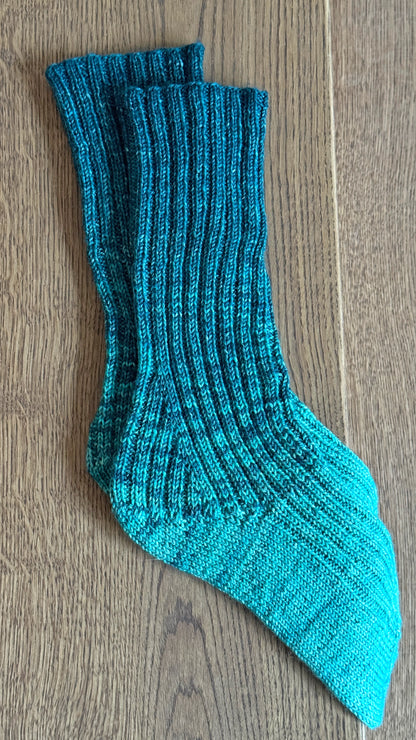 Day Off Socks Pattern Slow Days Socks Knitting Pattern – Stretchy, Snug, and Soothing to Kni ...