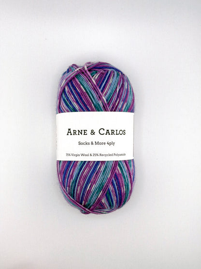 Arne & Carlos Socks & More 4-Ply Sock Yarn | ColourPopCrafts