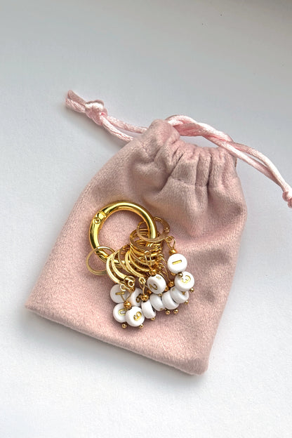 Stitch Markers for Knitting & Crochet – Row Counter Set 1 to 10 ColorPopCrafts