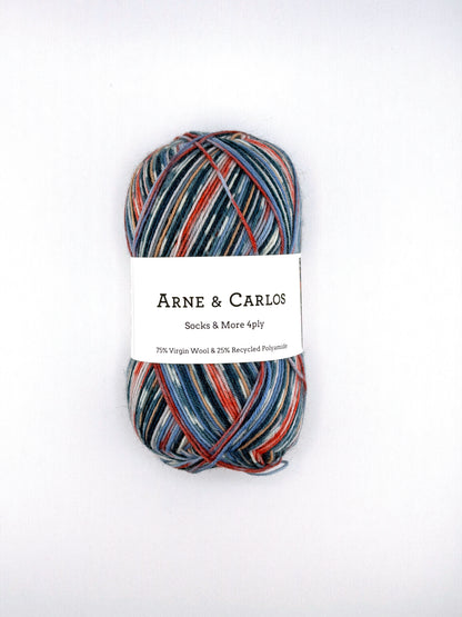 Arne & Carlos Socks & More 4-Ply Sock Yarn | ColourPopCrafts