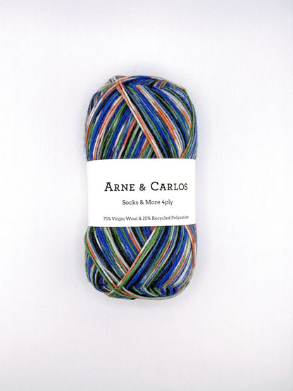Arne & Carlos Socks & More 4-Ply Sock Yarn | ColourPopCrafts