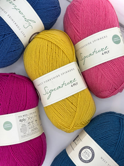 WYS Signature 4ply Sock Yarn | ColourPopCrafts