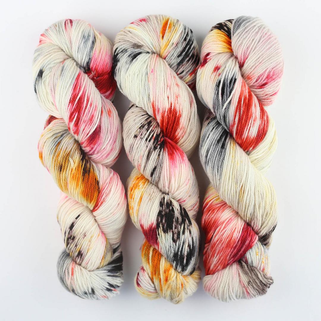 Cowgirl Blues Proper Sock. Hand Dyed Sock Yarn | ColourPopCrafts
