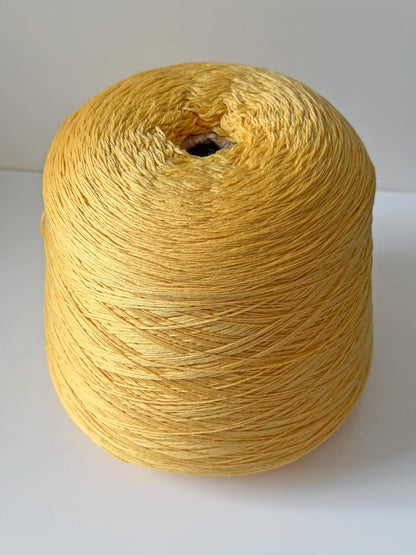 Zegna Baruffa Myfil 100% Wool Yarn in Yellow, 490m/100g