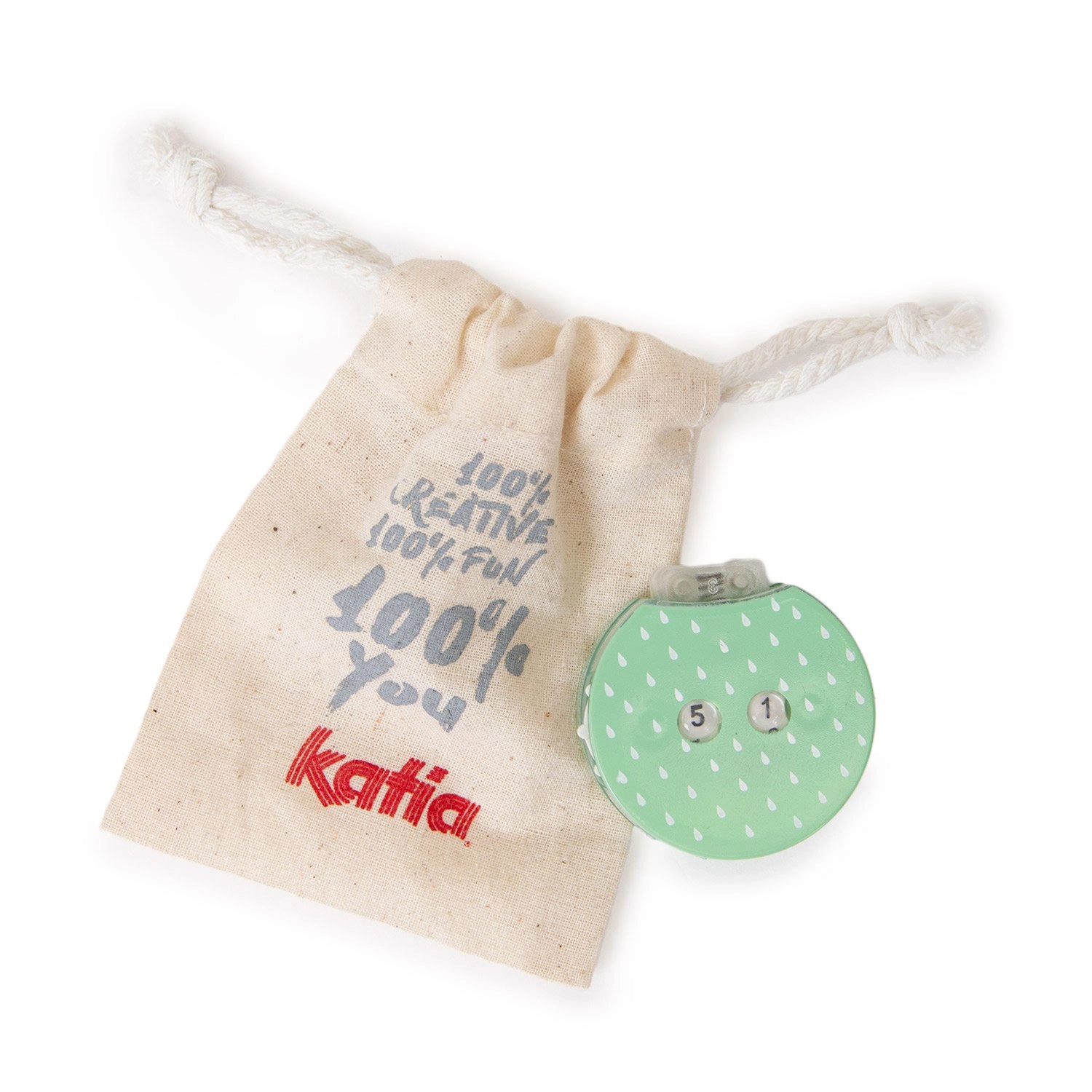 Round magnetic row counter Katia | ColourPopCrafts