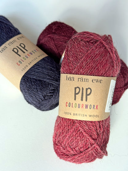 baa ram ewe Pip Colourwork 4ply | ColourPopCrafts