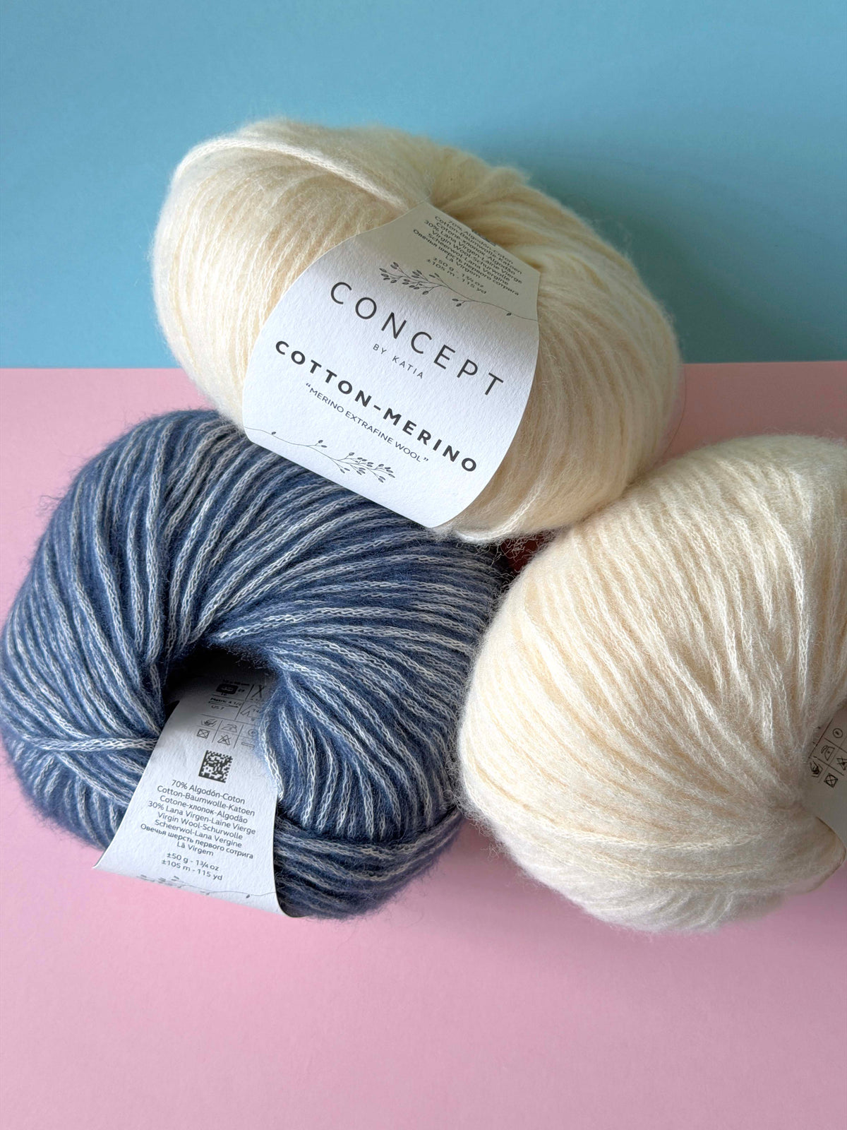 Concept Cotton-Merino | Cotton & Merino Yarn for Sweaters