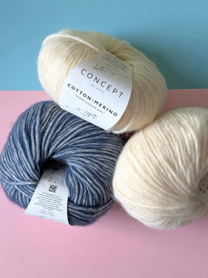 Concept Cotton-Merino | Cotton & Merino Yarn for Sweaters