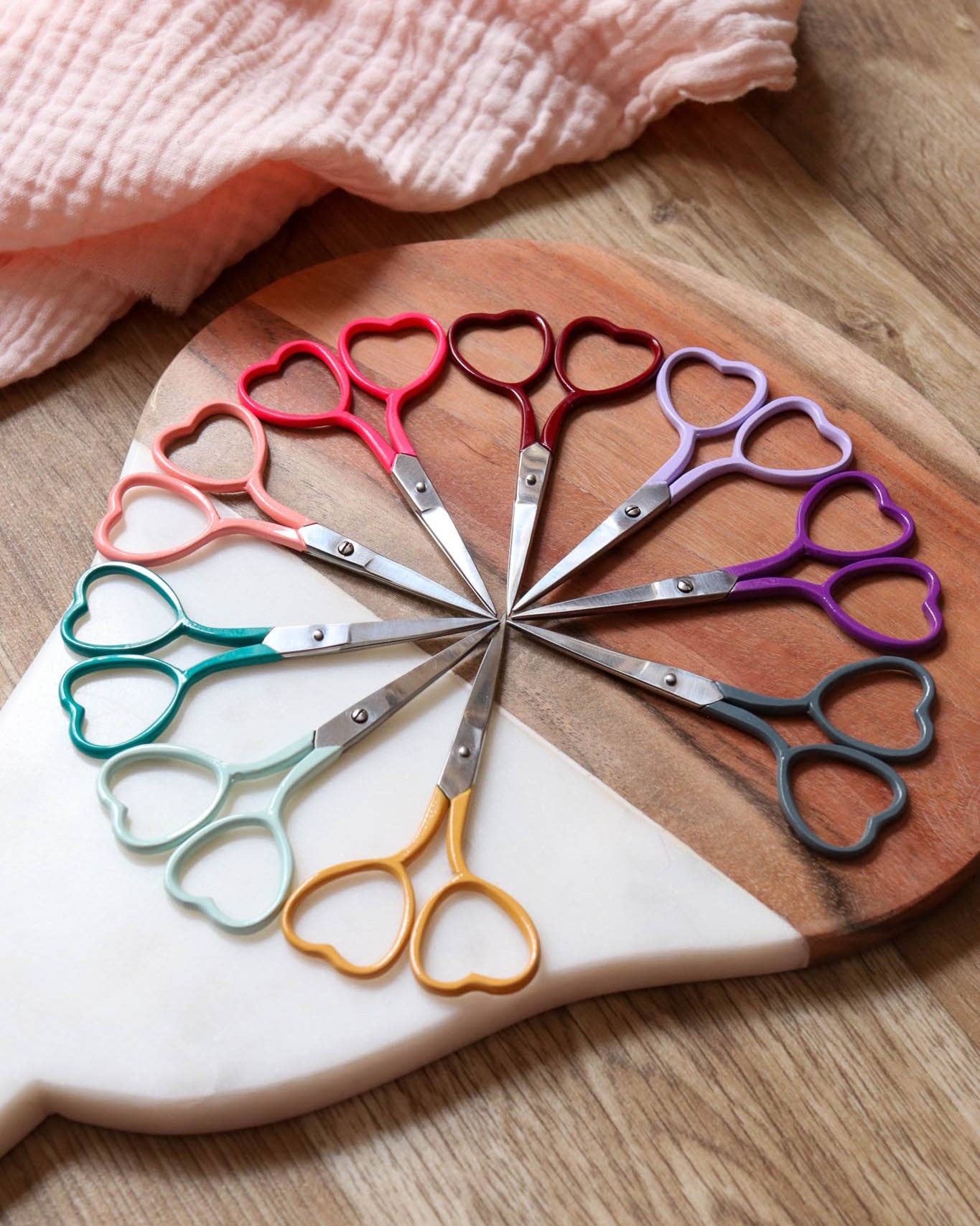 Heart Embroidery Scissors