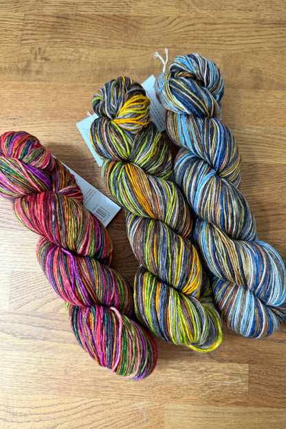 Kremke Lazy Lion Hand-Dyed Sock Yarn UK | ColourPopCrafts