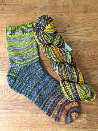Kremke Lazy Lion Hand-Dyed Sock Yarn UK | ColourPopCrafts
