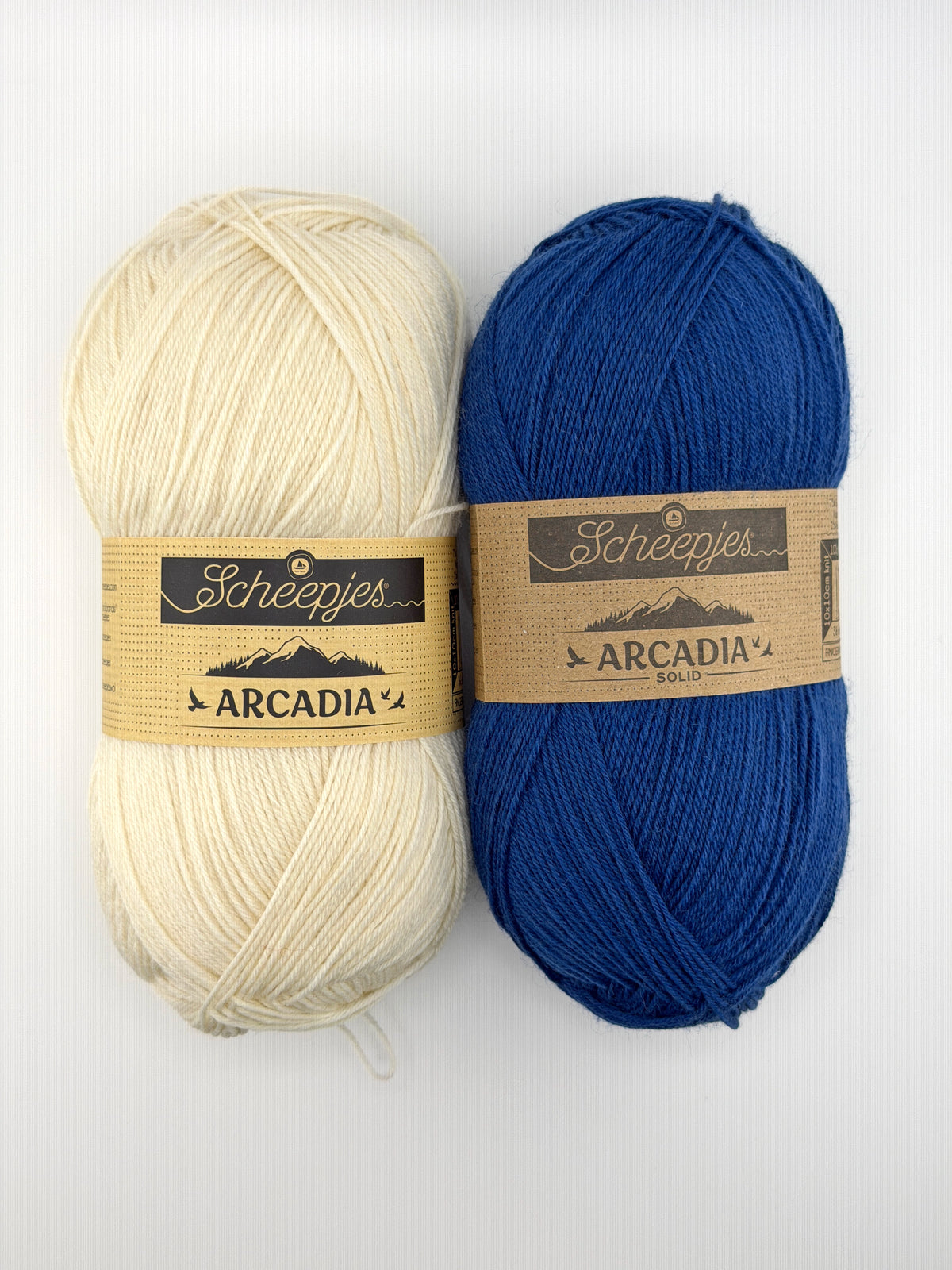 Legally Blonde Socks Kit. Scheepjes Arcadia Yarn + Free Digital Pattern
