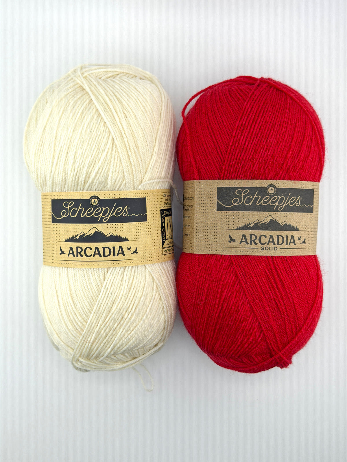 Legally Blonde Socks Kit. Scheepjes Arcadia Yarn + Free Digital Pattern