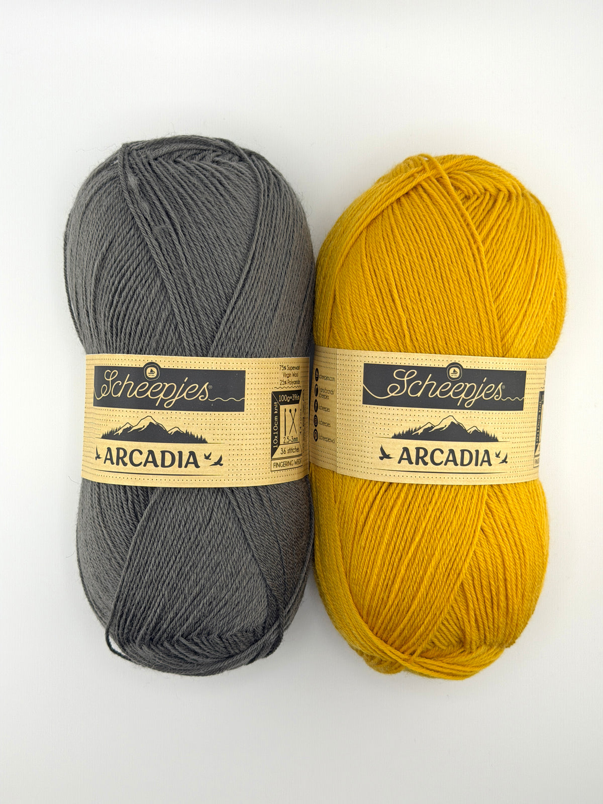 Legally Blonde Socks Kit. Scheepjes Arcadia Yarn + Free Digital Pattern
