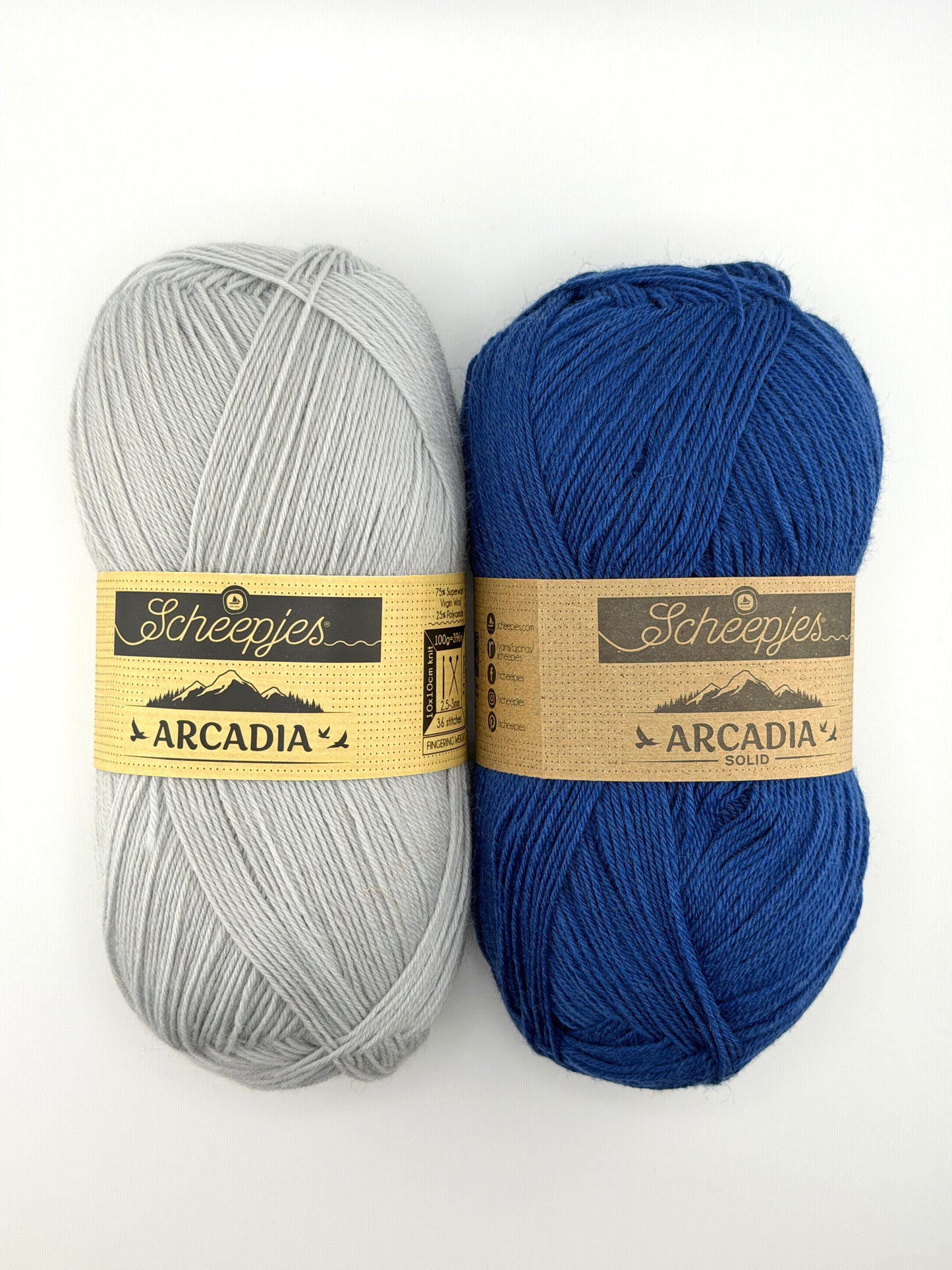 Legally Blonde Socks Kit. Scheepjes Arcadia Yarn + Free Digital Pattern