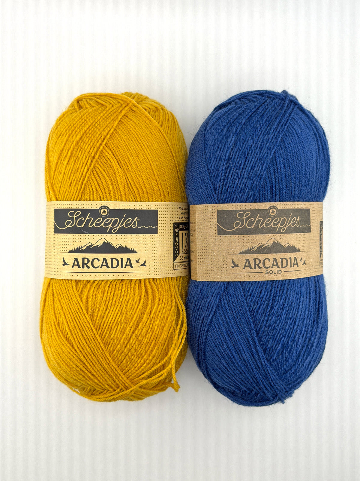 Legally Blonde Socks Kit. Scheepjes Arcadia Yarn + Free Digital Pattern