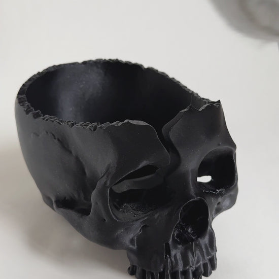 Skull Yarn Bowl ColorPopCrafts