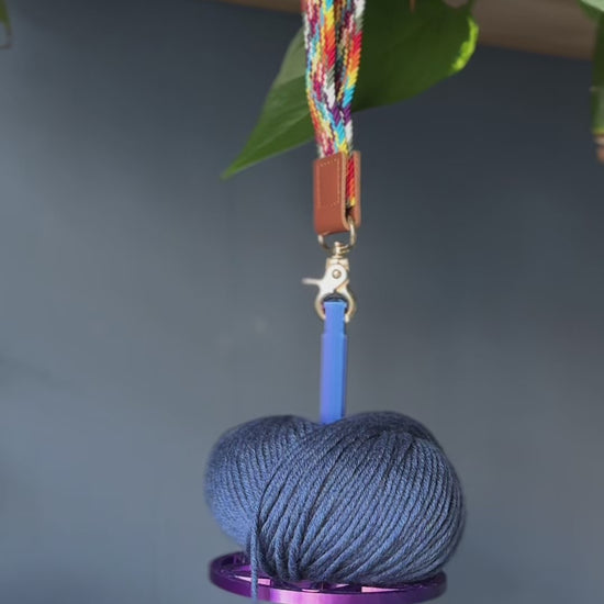 Portable Yarn Holder | ColorPopCrafts