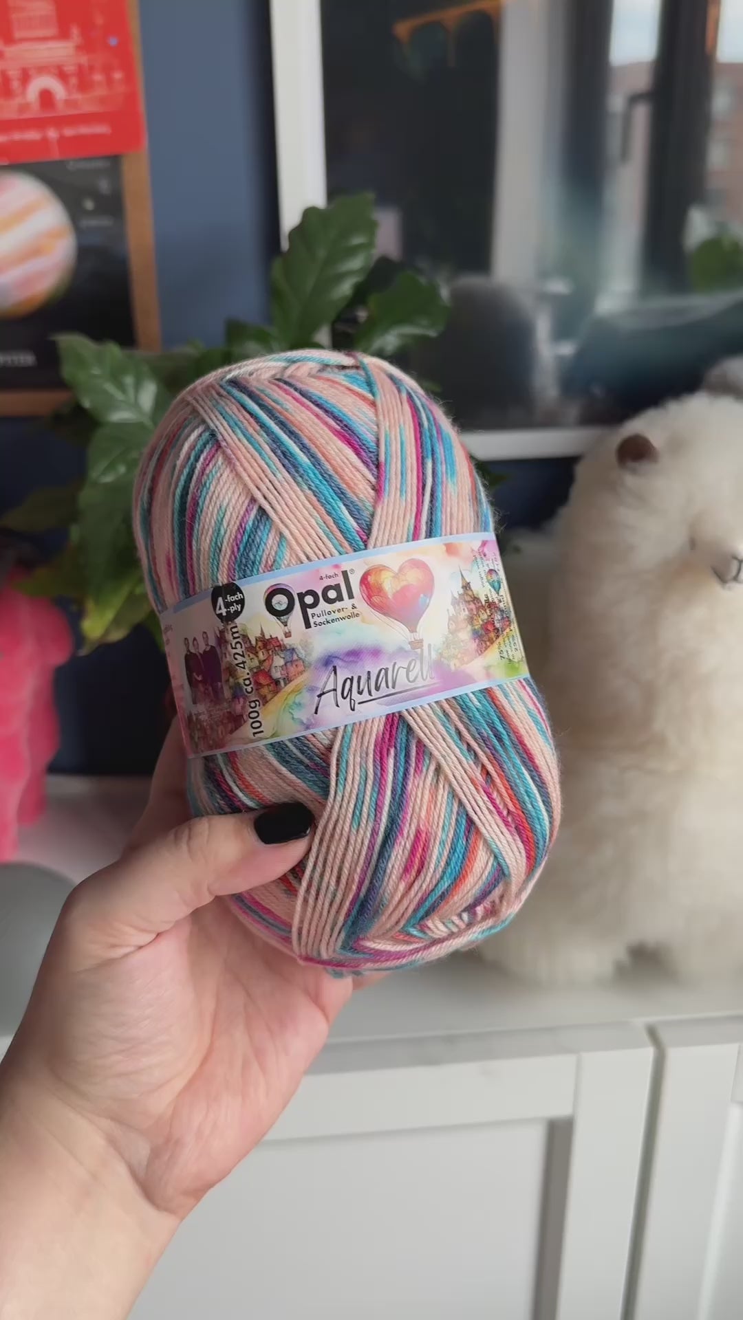 Opal Aquarell 4-ply | ColourPopCrafts