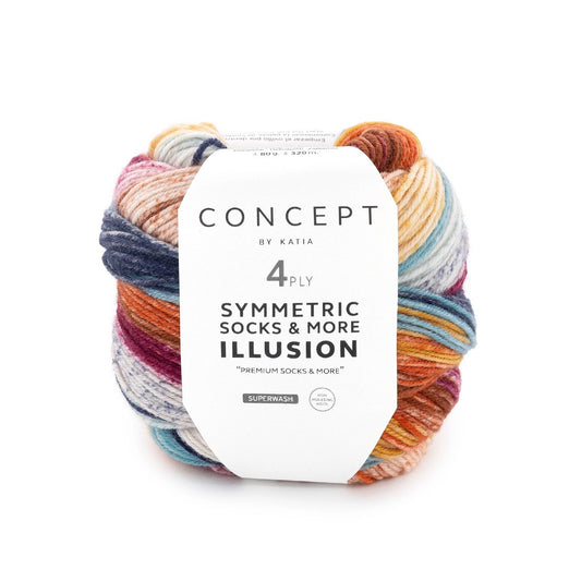 Symmetric Sock & More - Illusion 72