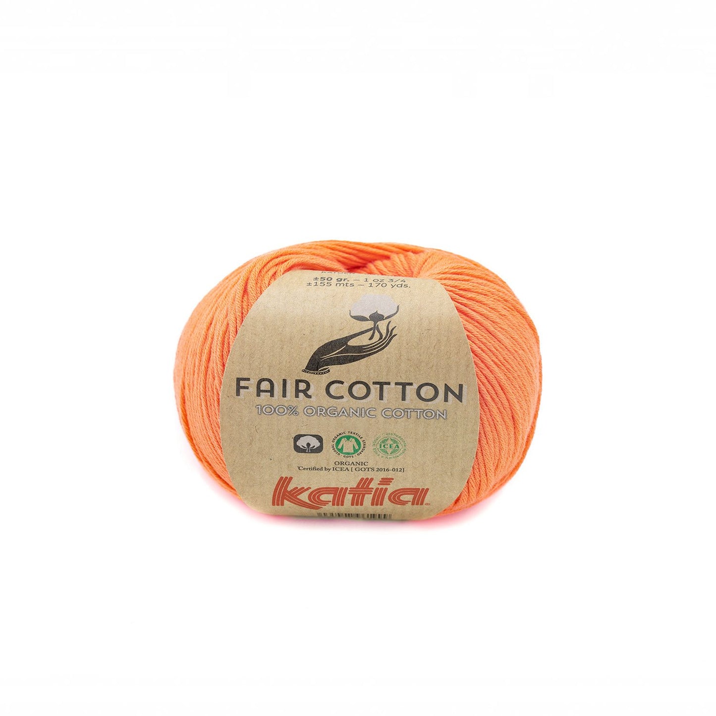 Katia Fair Cotton. 100% Organic Cotton for Baby, Summer Tops & Lightweight Knits