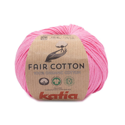 Katia Fair Cotton. 100% Organic Cotton for Baby, Summer Tops & Lightweight Knits
