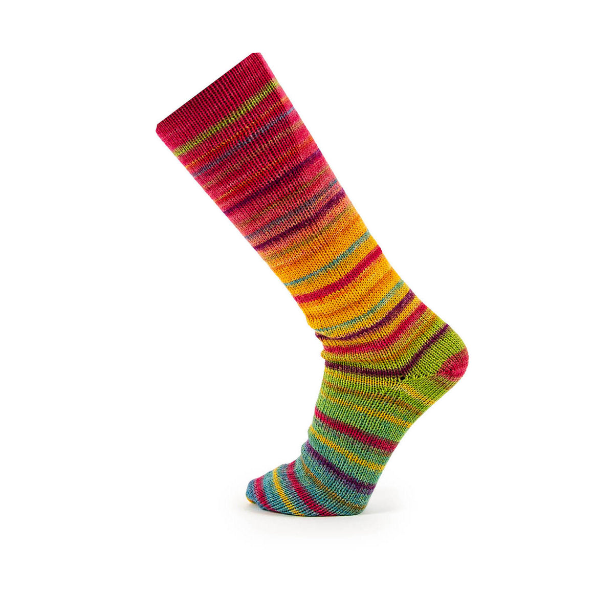 Katia Symmetric Socks & More Paradise | Self-Striping Sock Yarn for Matching Socks