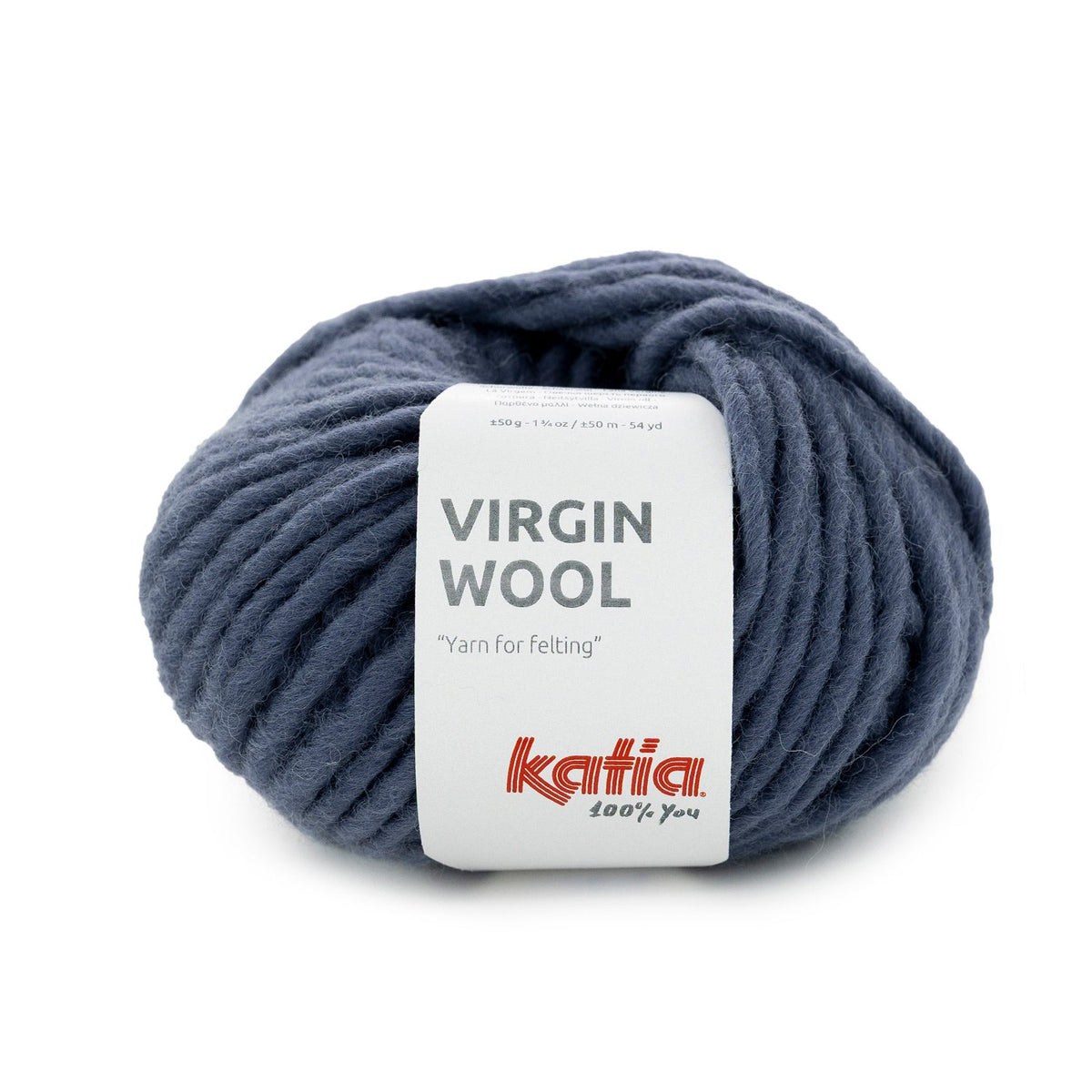 Katia Virgin Wool 100% Roving Wool for Knitting & Felting
