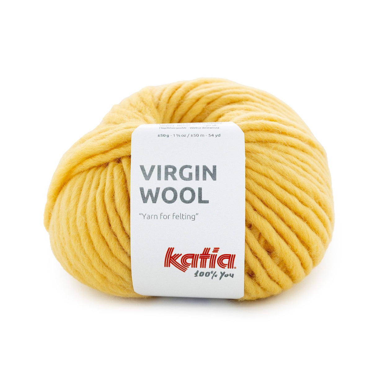Katia Virgin Wool 100% Roving Wool for Knitting & Felting